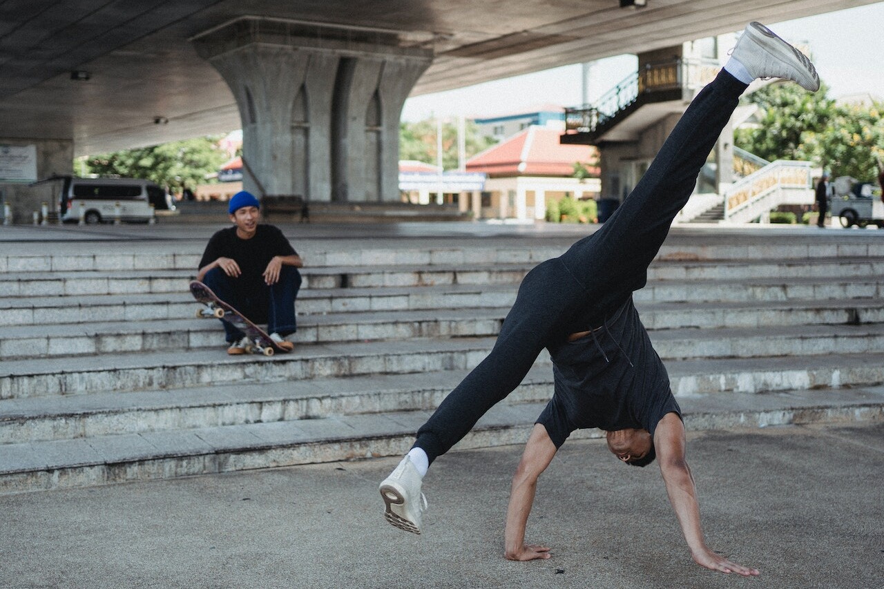 Flexible Man Dancing