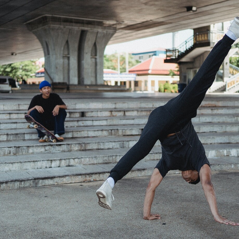 Flexible Man Dancing